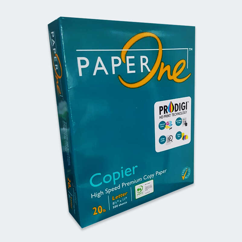 Papel Bond Paper One Verde T/C 75Gr 96% Br C/500 Hojas