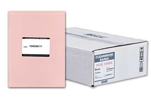 Papel Bond Cuarto Limpio #22 T/C Rosa 200 Hojas