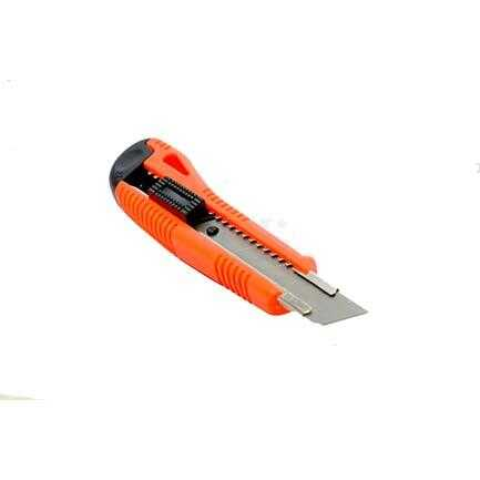 Cuchillo Retractil Celica Guia Metal Grande 8 Partes