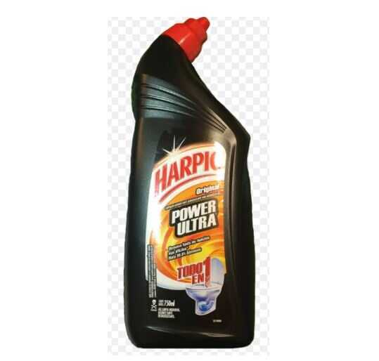 Limpiador Liquido Desinfectante Harpic Para Inodoro 750