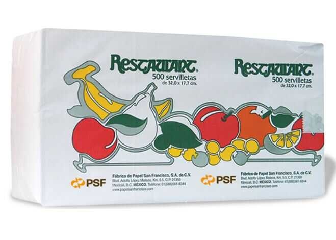 Servilleta Fapsa Restaurant Caja C/12Pq C/500