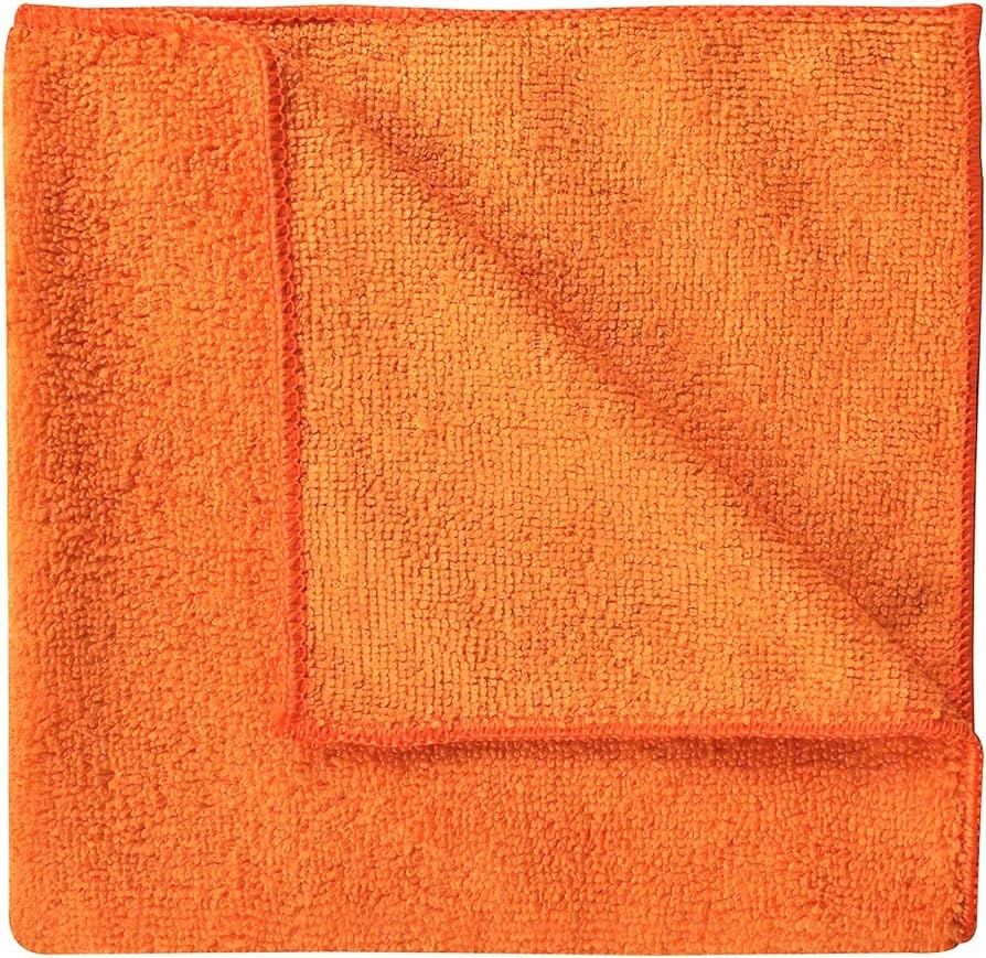 Toalla Microfibra 16"X16" Anaranjado 