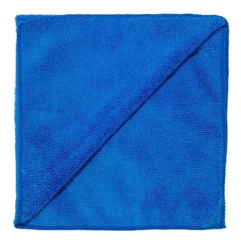 Toalla Microfibra 16"X16" Azul 