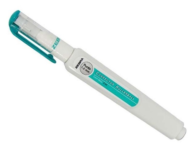 Corrector Liquido Zebra Tipo Pluma 8Ml