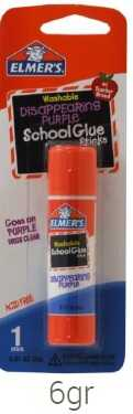 Pegamento Elmers Solido Barra Morado 6Gr