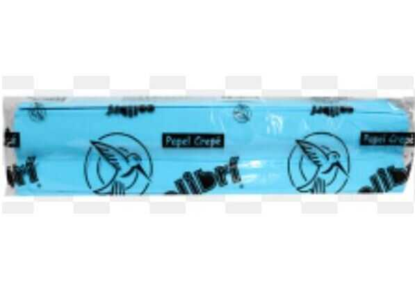 Papel Crepe Colibri Azul Claro C/10Pz