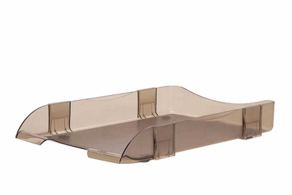 Papelera Oic Plastico Individual Modular T/C Humo 