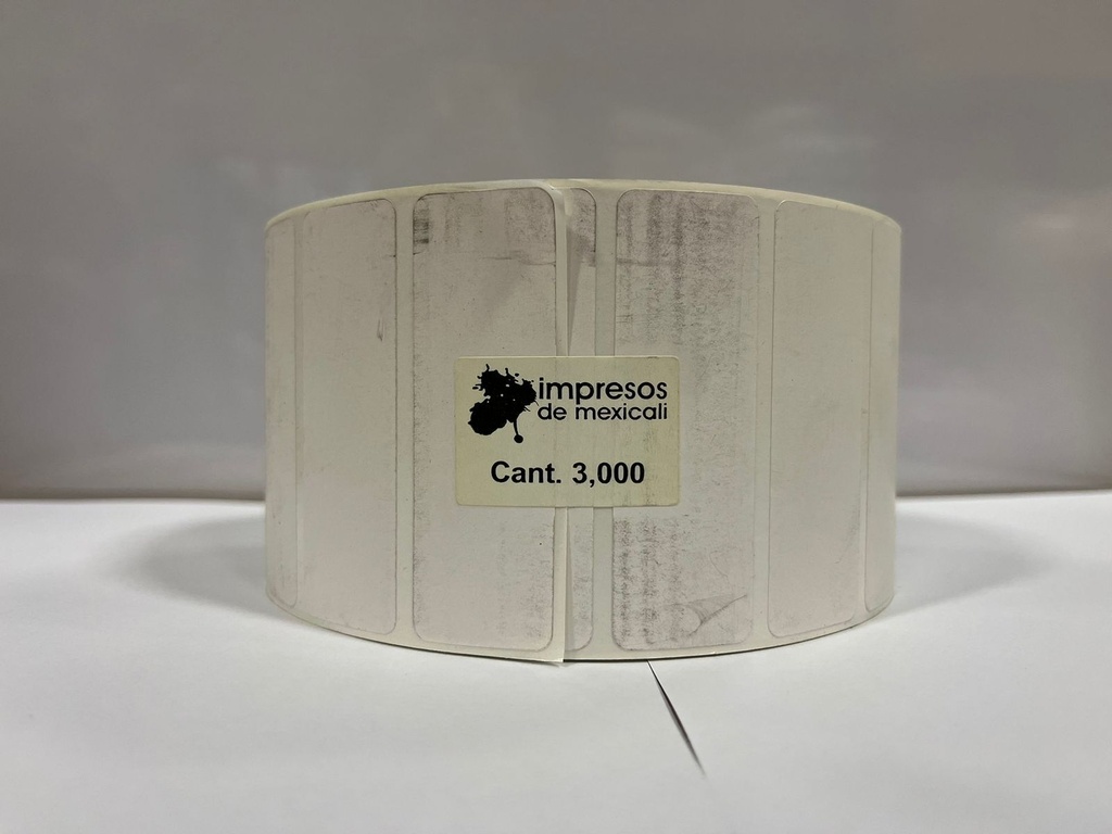 Etiqueta Tt 3X1" C-3 Rl/3000Cj/3 Blanco