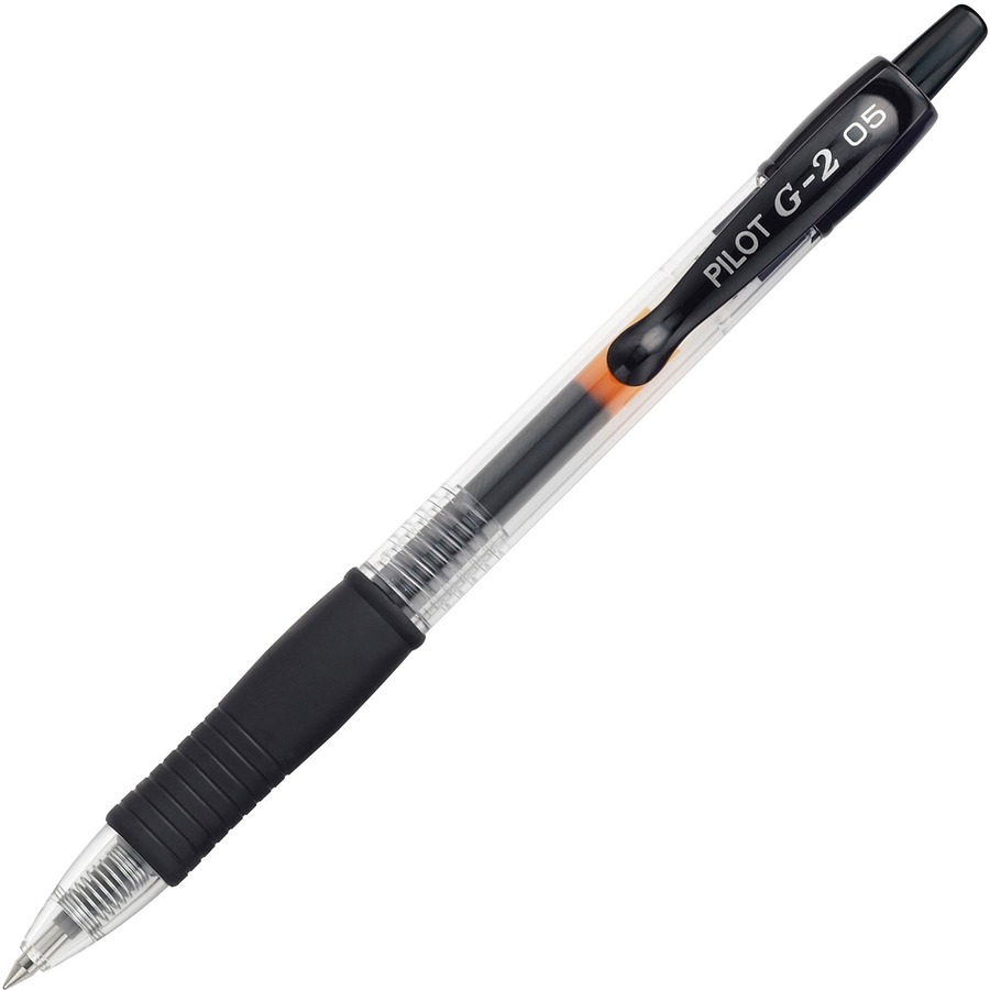 Pluma Pilot G2 Gel Retractil .5Mm Punto Extra Fino Negro