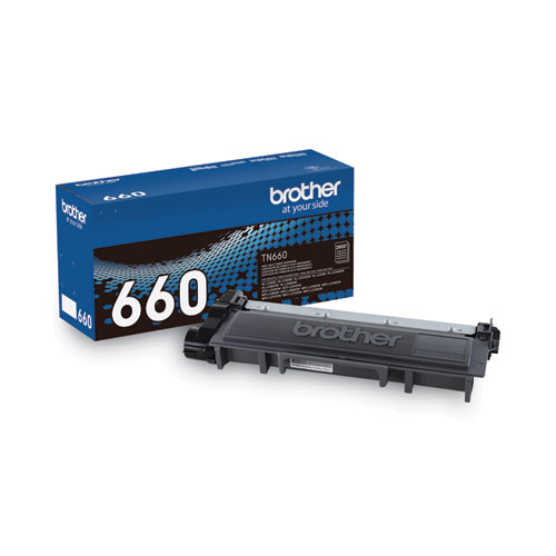 Toner Brother Tn-660 2.6K Paginas Original Negro Alto Rendimiento