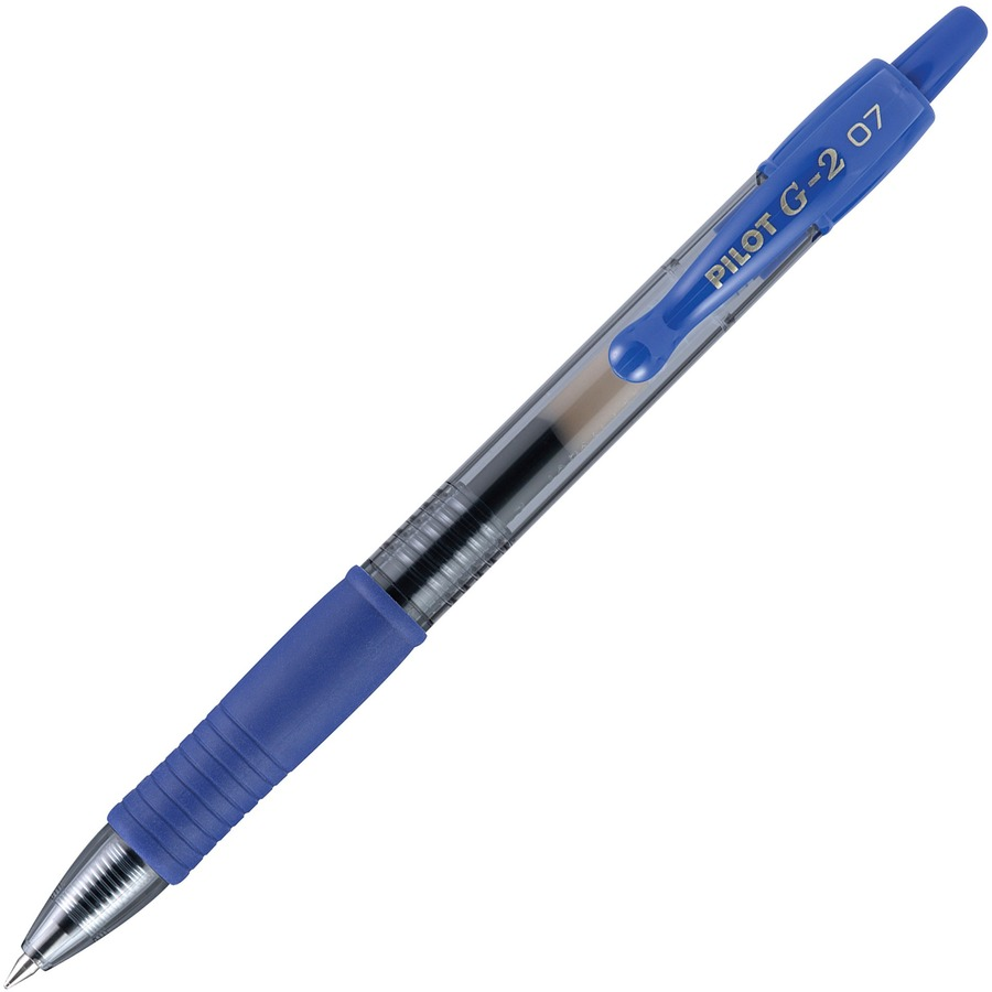 Pluma Pilot G2 Gel Rolbal Retractil .7Mm Punto Fino Azul