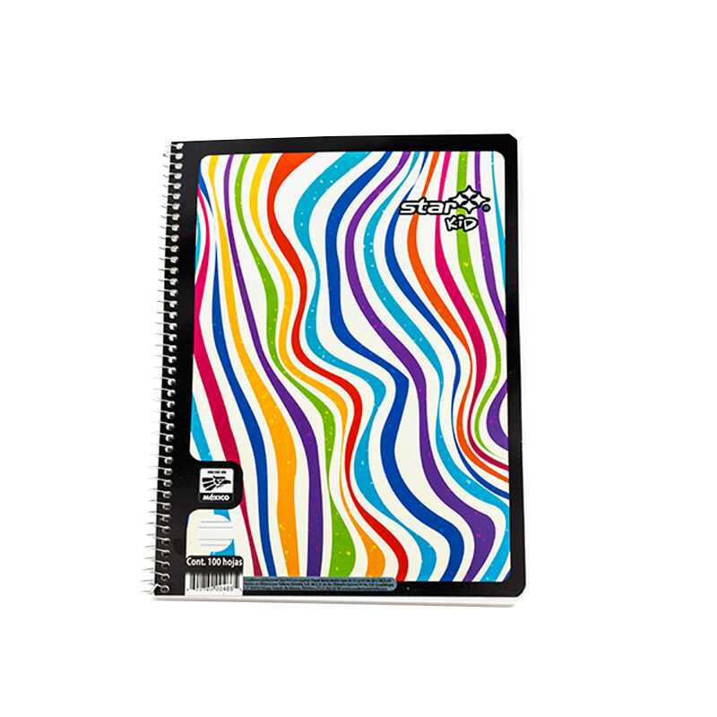 Cuaderno Frances Estrella Espiral Cuadro 7Mm 100 Hojas