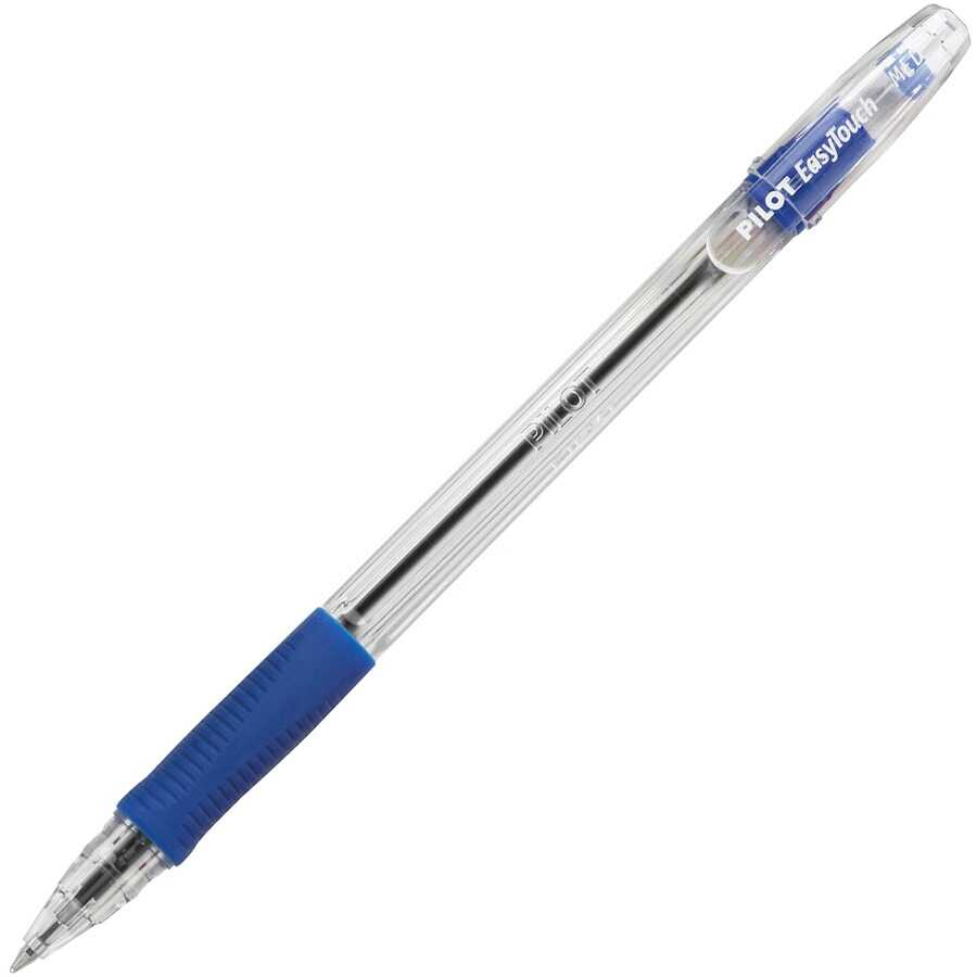 Pluma Pilot Easytouch Ezt 1Mm Punto Medio Azul 