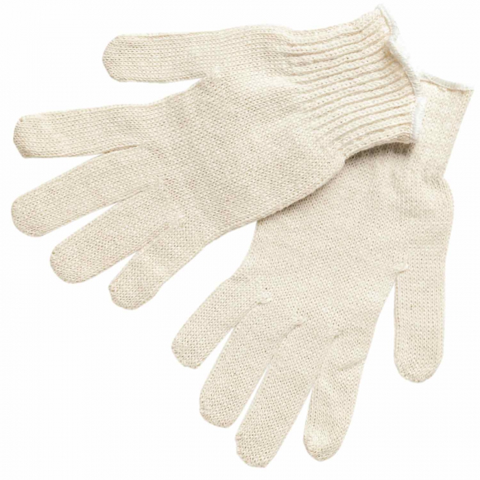 Guante Algodon Talla M Blanco C/12 Pares