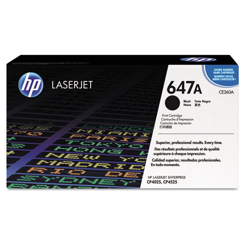 Toner Tambor Hp 647A Cp-4025 Original Negro