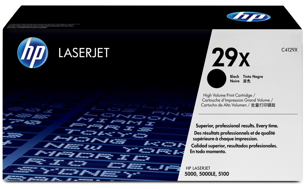 Toner Hp 29X Para Impresor Lj-5000,5100 Original Negro