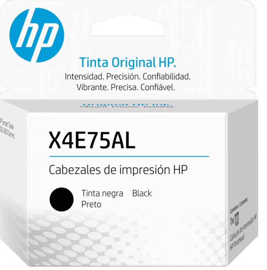 Cabezal Hp X4E75Al Inktank Original Color Negro