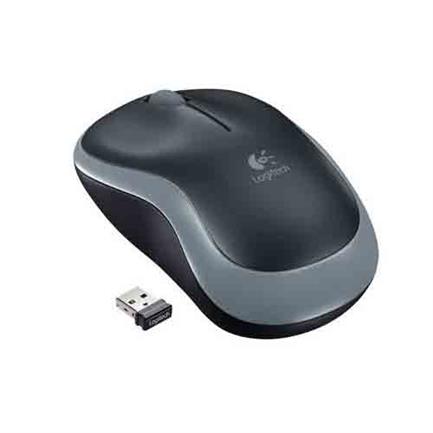 Mouse Logitech Para Computo M185 Usb Inalambrico Negro/Gris