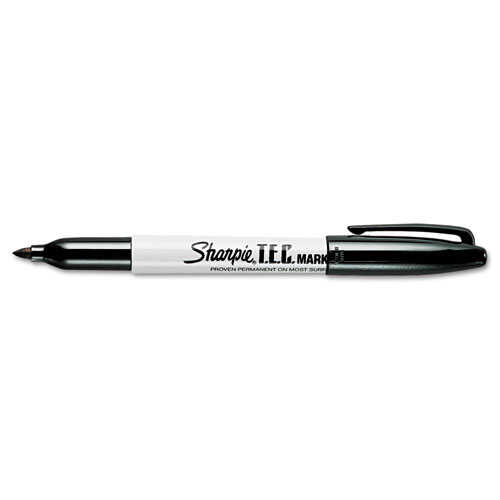 Marcador Sharpie T.E.C. Fino Industrial Negro 