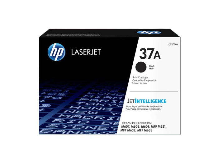 Toner Hp Tambor (37A) Cf237A Negro 
