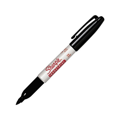 Marcador Sharpie Industrial Fino Negro 