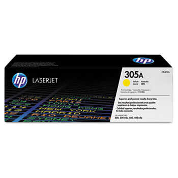 Toner Hp 305A P/Laserjet Pro 300 Original Amarillo 
