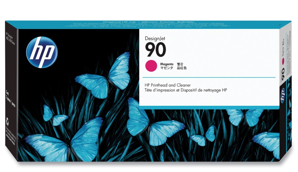 Cabezal Hp Lf 90 Magenta Limpiador Designjet 4000