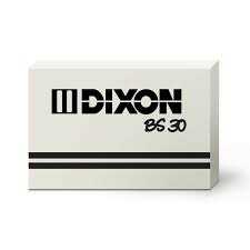 Borrador Barra Dixon Goma Ws30 Blanco 
