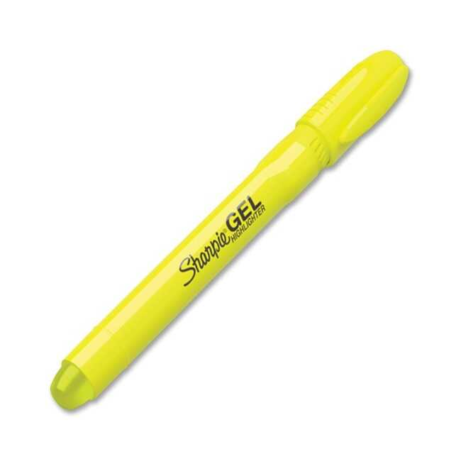 Marcador Sharpie Fluorescente Gel Accent Amarillo 