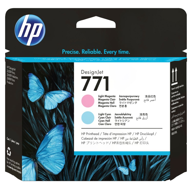 Cabezal Hp Lf 771 Magenta Claro/Cyan Claro Z6200 775Ml