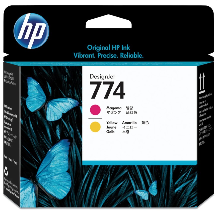 Cabezal Hp Lf 774 Magenta - Amarillo