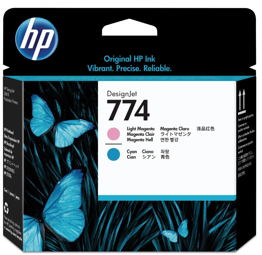Cabezal Hp Lf 774 Magenta Claro - Cian Claro