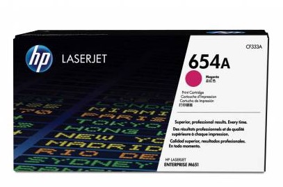 Cartucho Tóner Original Hp 654A Laserjet Magenta