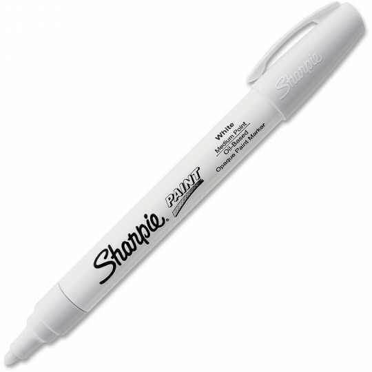 Marcador Sharpie Paint Mediano Blanco 