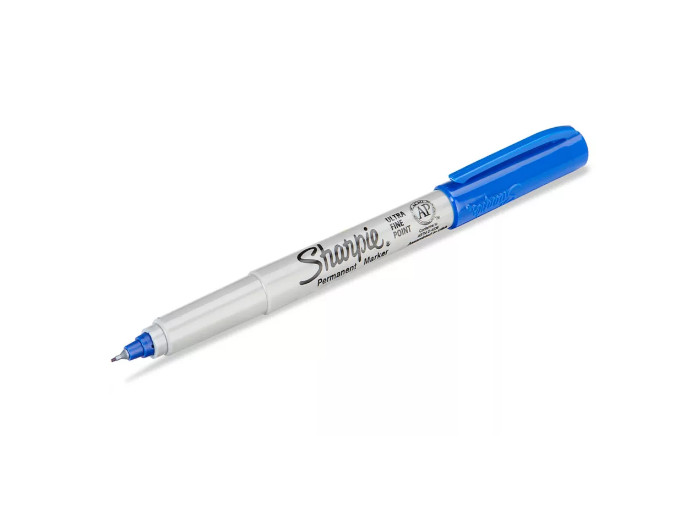 Marcador Sharpie Ultrafino Azul 