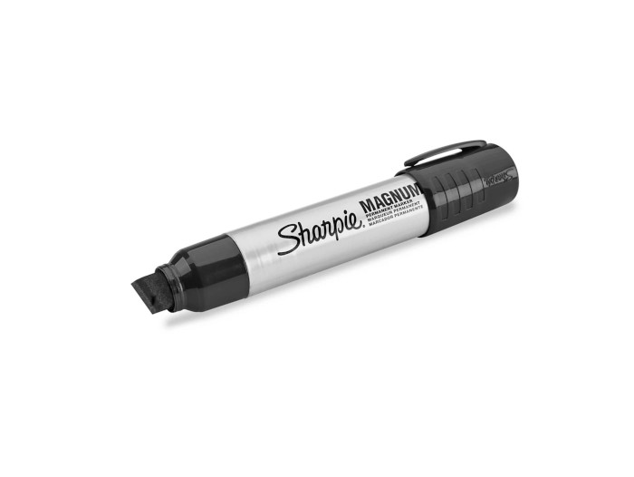 Marcador Sharpie Magnum Cincel Negro 