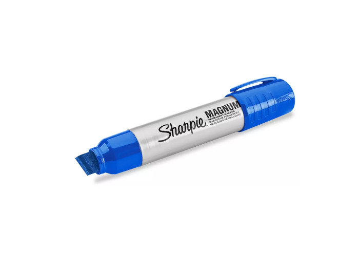 Marcador Sharpie Magnum Cincel Azul 