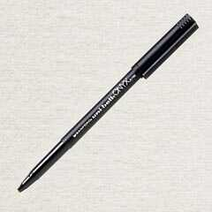 Pluma Uniball Onyx Ub-102 C/Tapa 0.5 Mm Negro
