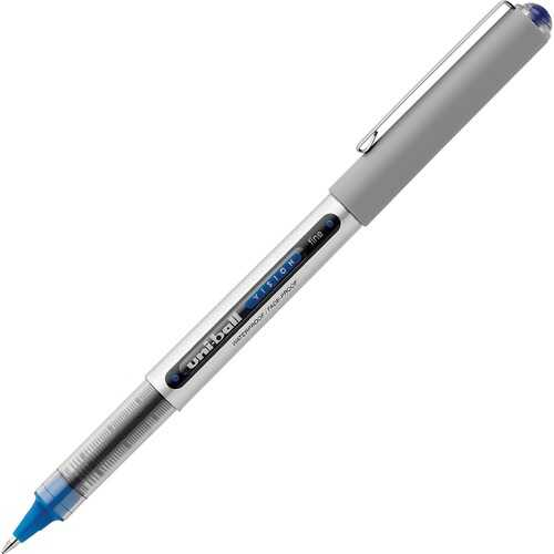 Pluma Uniball Vision C/Tapa 0.7 Mm Azul