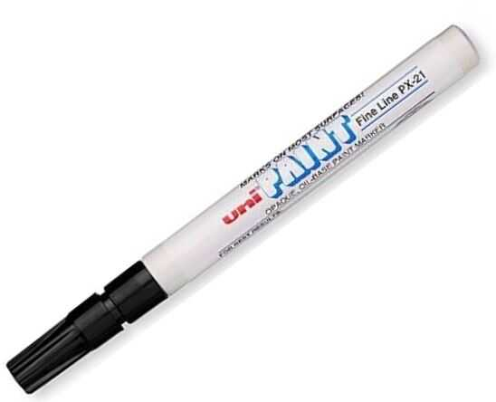 Marcador Unipaint Fino Px21 Negro 