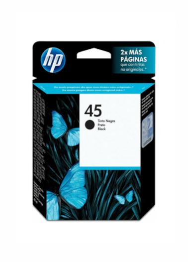 Cartucho De Tinta Hp 45A Deskjet Negro 930Pg
