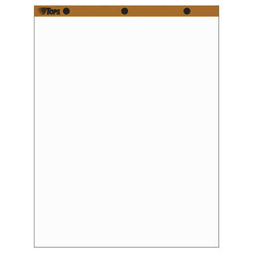 Block Papel Tops Para Rotafolio 27X34" Blanco 50 Hojas