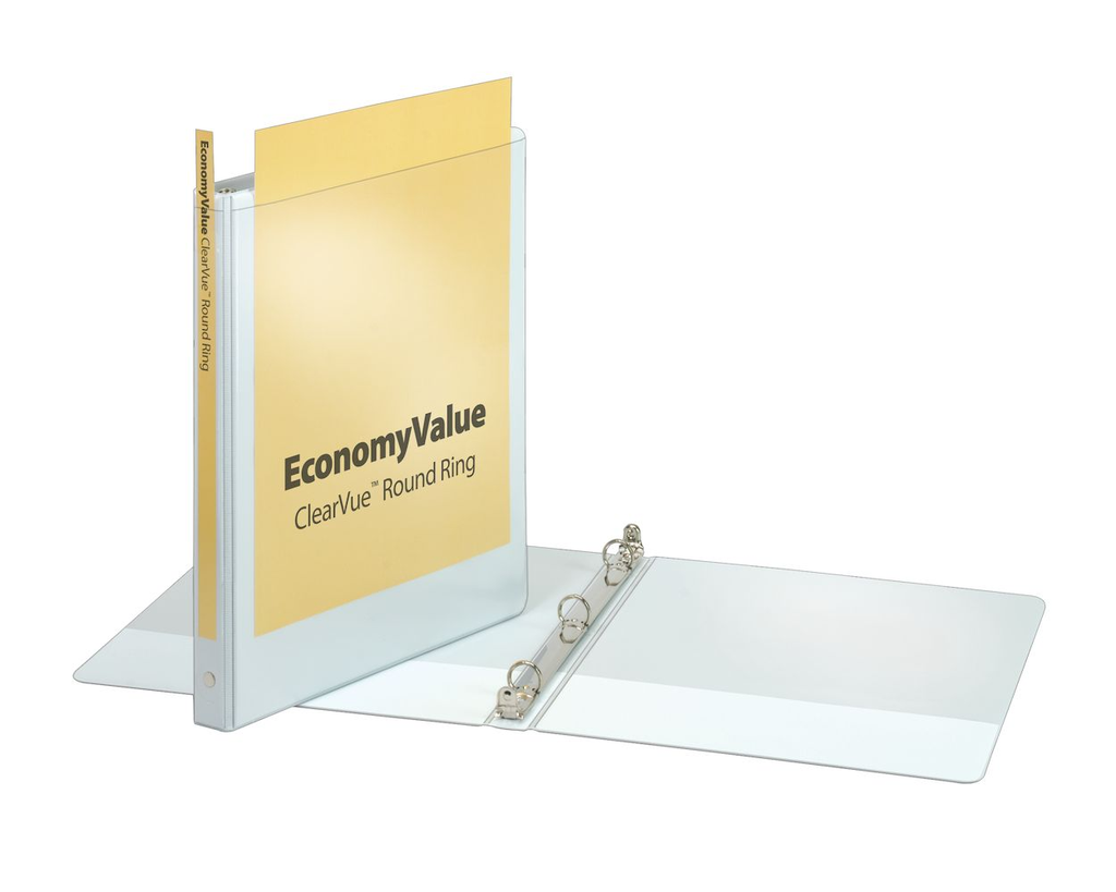 View Binder 5/8" Wht