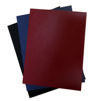 Pastas Plastico 13Mls Estriado T/C Azul Marino C/50Pz