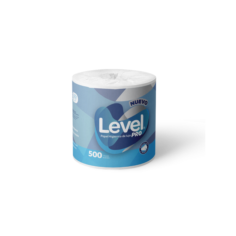 Papel Higienico De Lujo Level Pro Fapsa C/48 Rollos 500 Hojas C/U