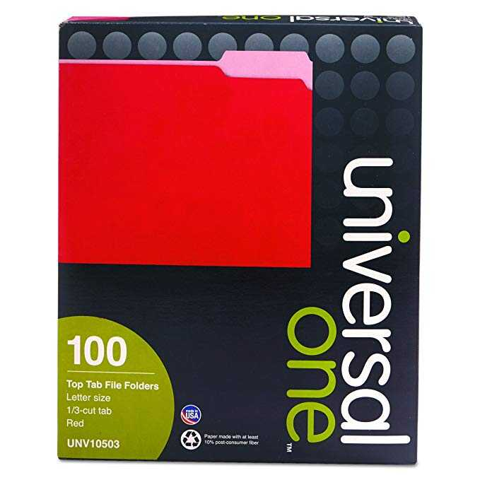 Folder Manila Red
