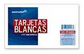 Tarjeta De Carton Estrella Index 3X5" Blanco C/100Pz