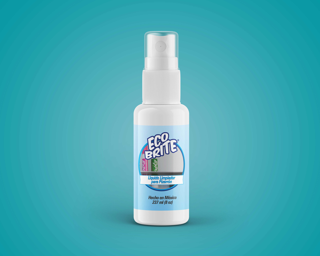 Limpiador Liquido Spray Ecobrite Para Pizarron 8Oz