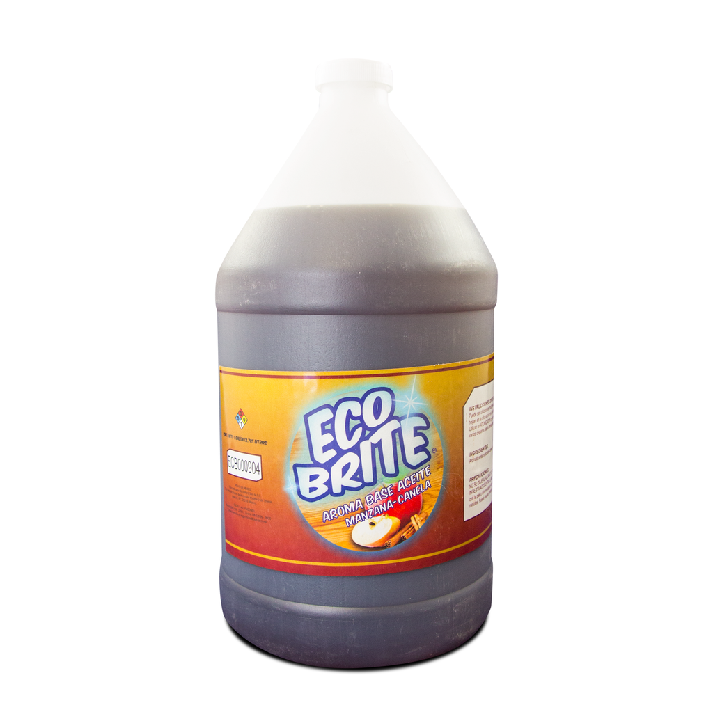 Liquido Aromatizante Ecobrite Base Aceite Manzana Canela 3.78Lt