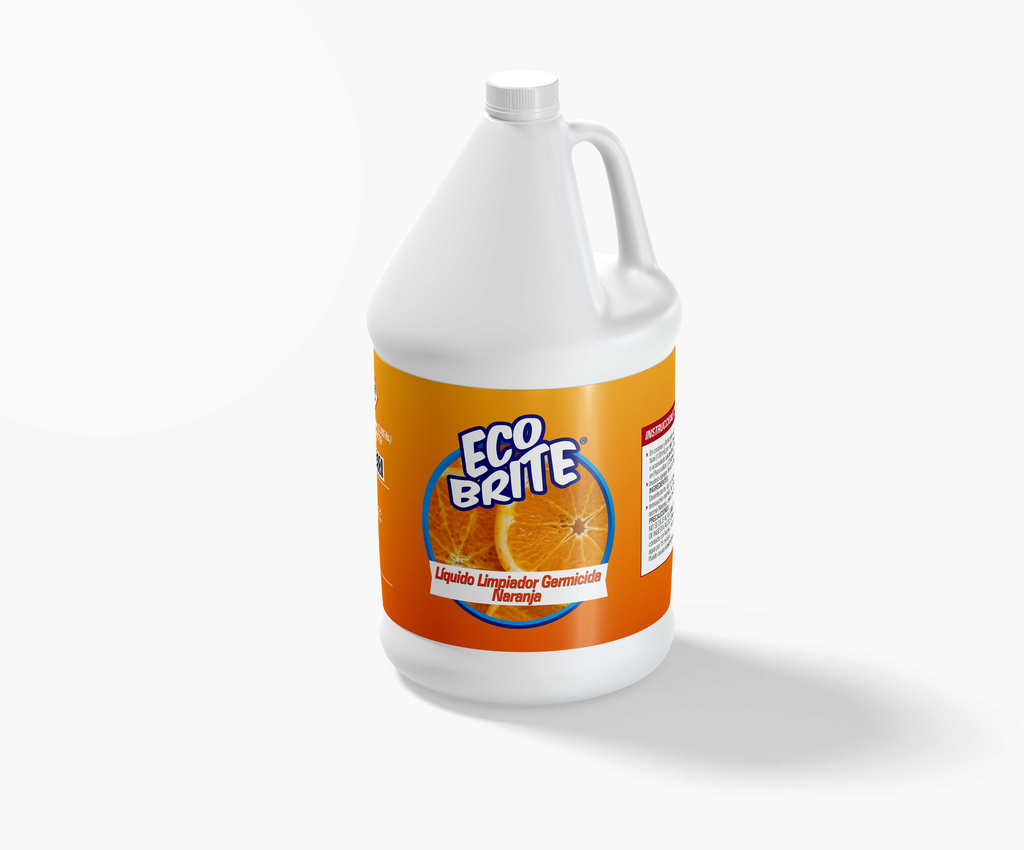 Liquido Limpiador Germicida Ecobrite Naranja 3.75Lt